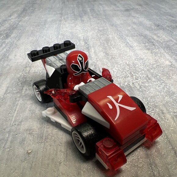 Mega Bloks Power Rangers DEKER POCKET RACER set 5765 Super Samurai 2011 - Picture 8 of 8